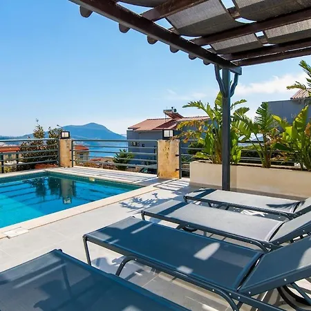 Villa With Sea View In Kalkan Kas